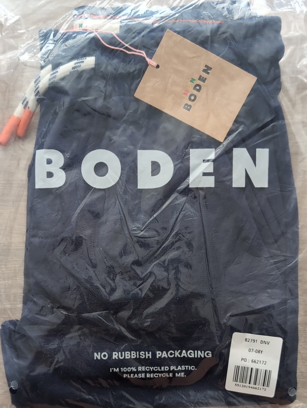 Mini Boden Warrior Knee Joggers- 7-8Y